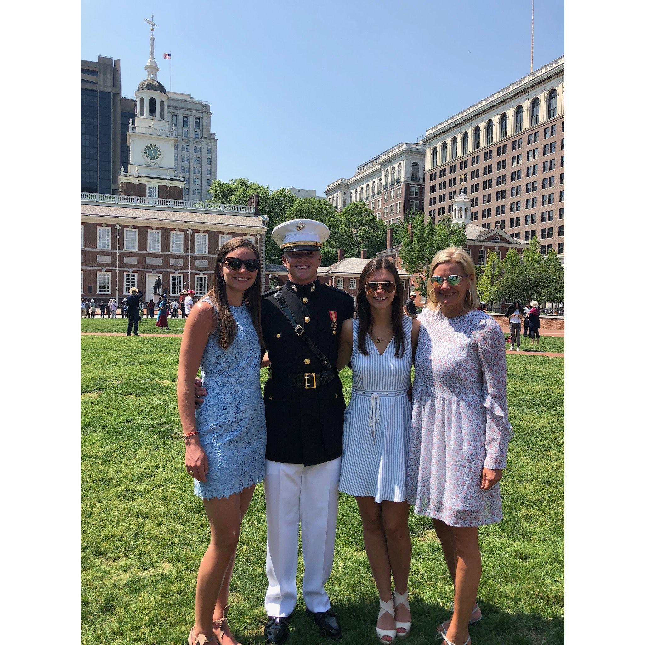Jake's commissioning with Grace & Megan!