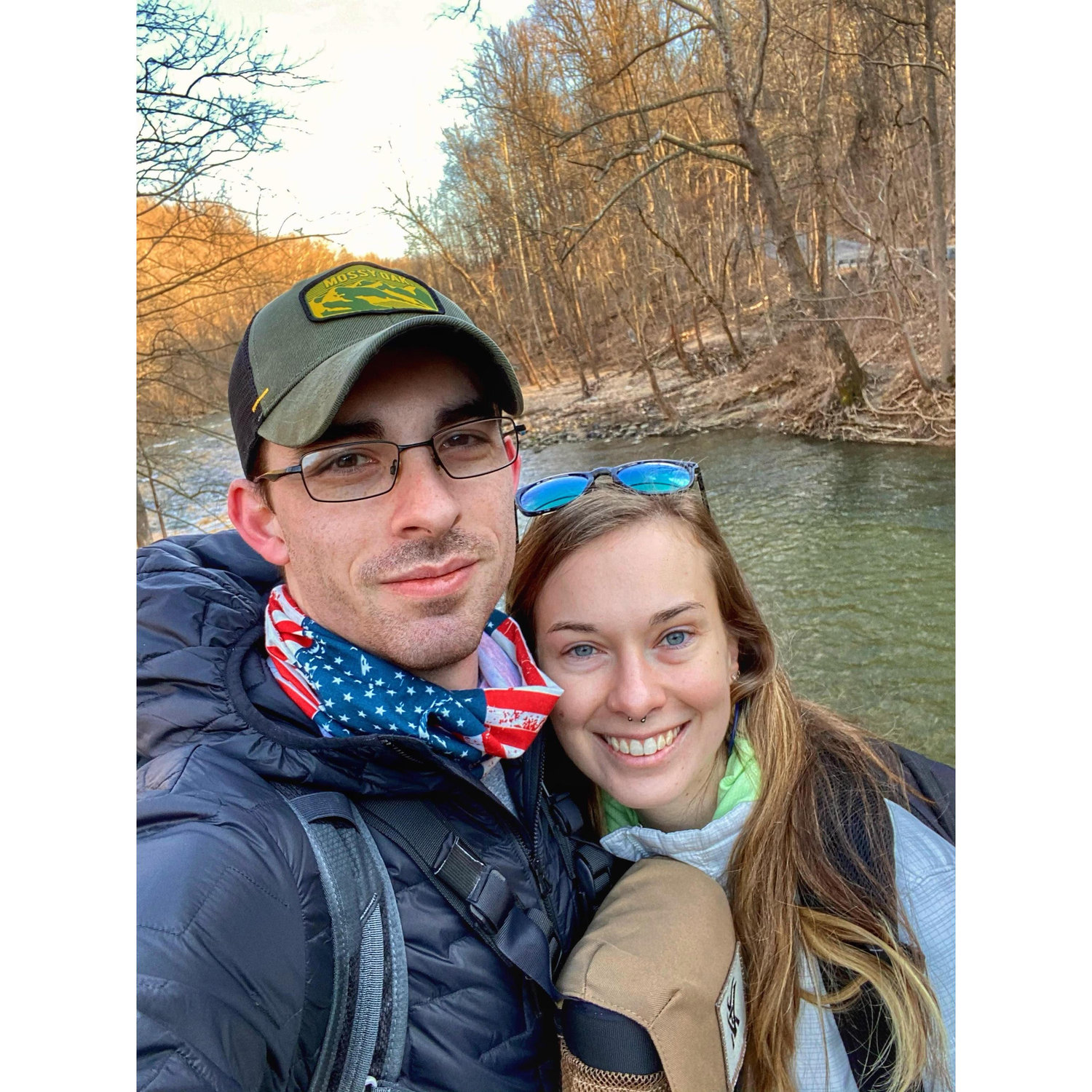 The first of many hikes!