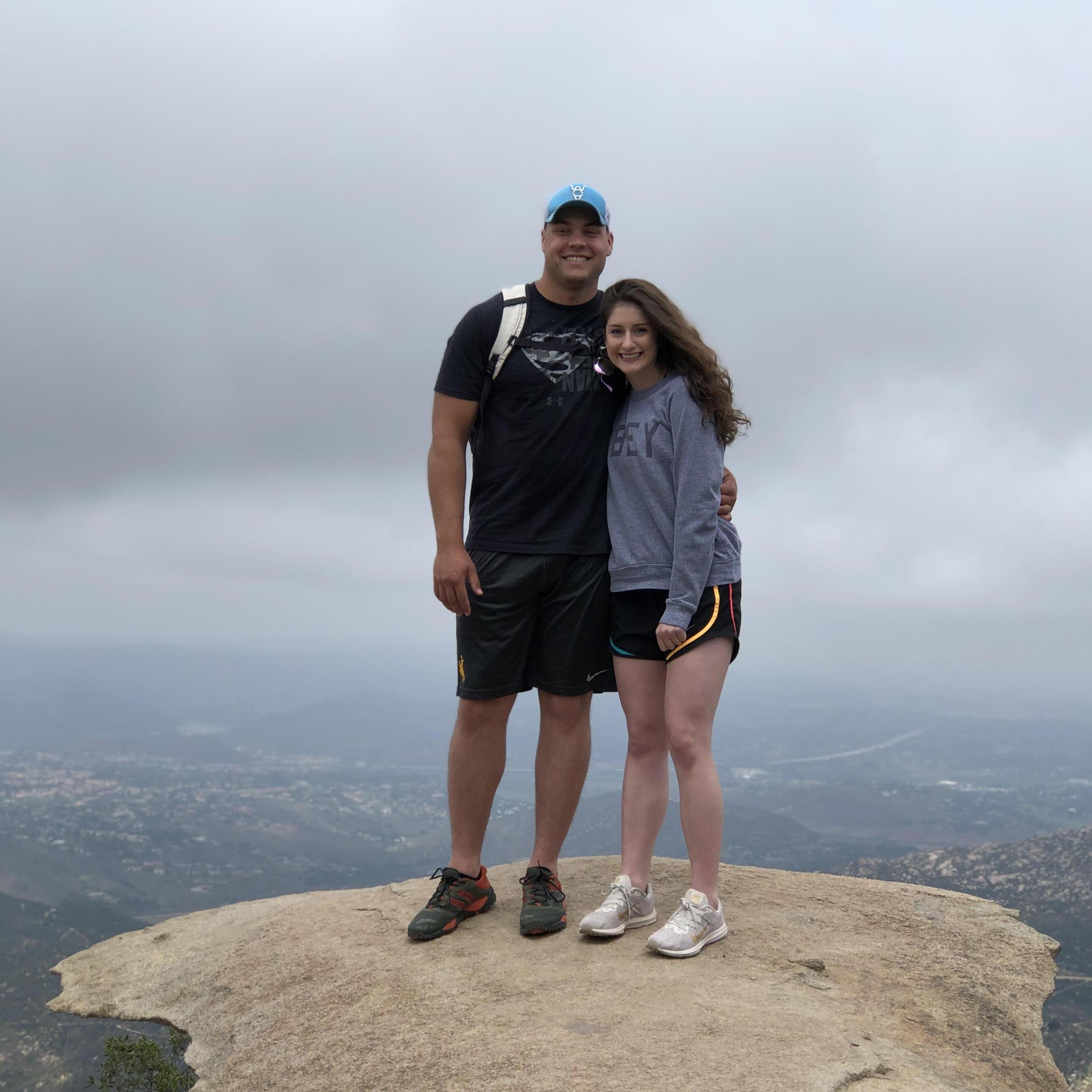 Potato Chip Rock in San Diego