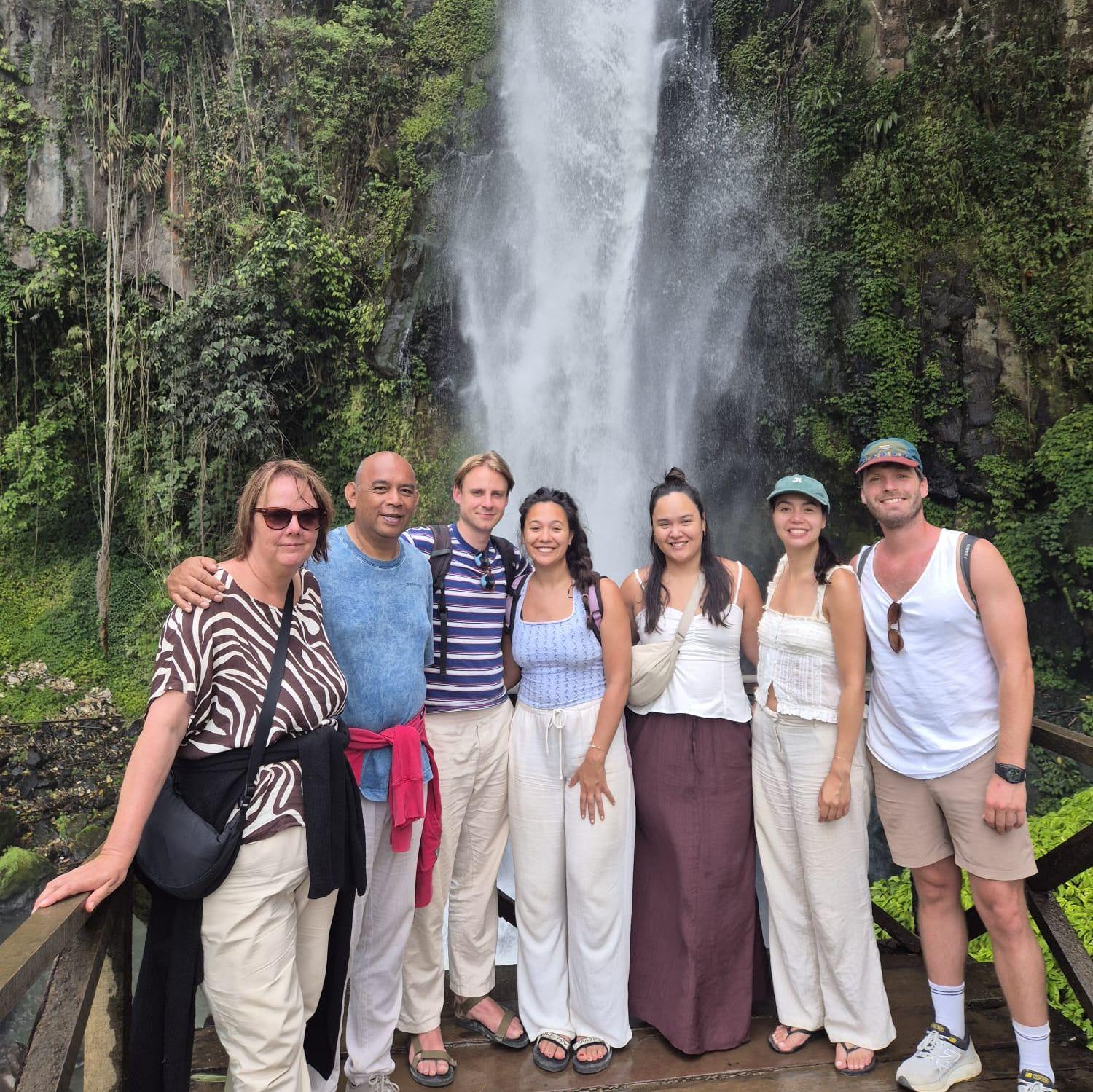 Latupeirissa family trip to Indonesia
