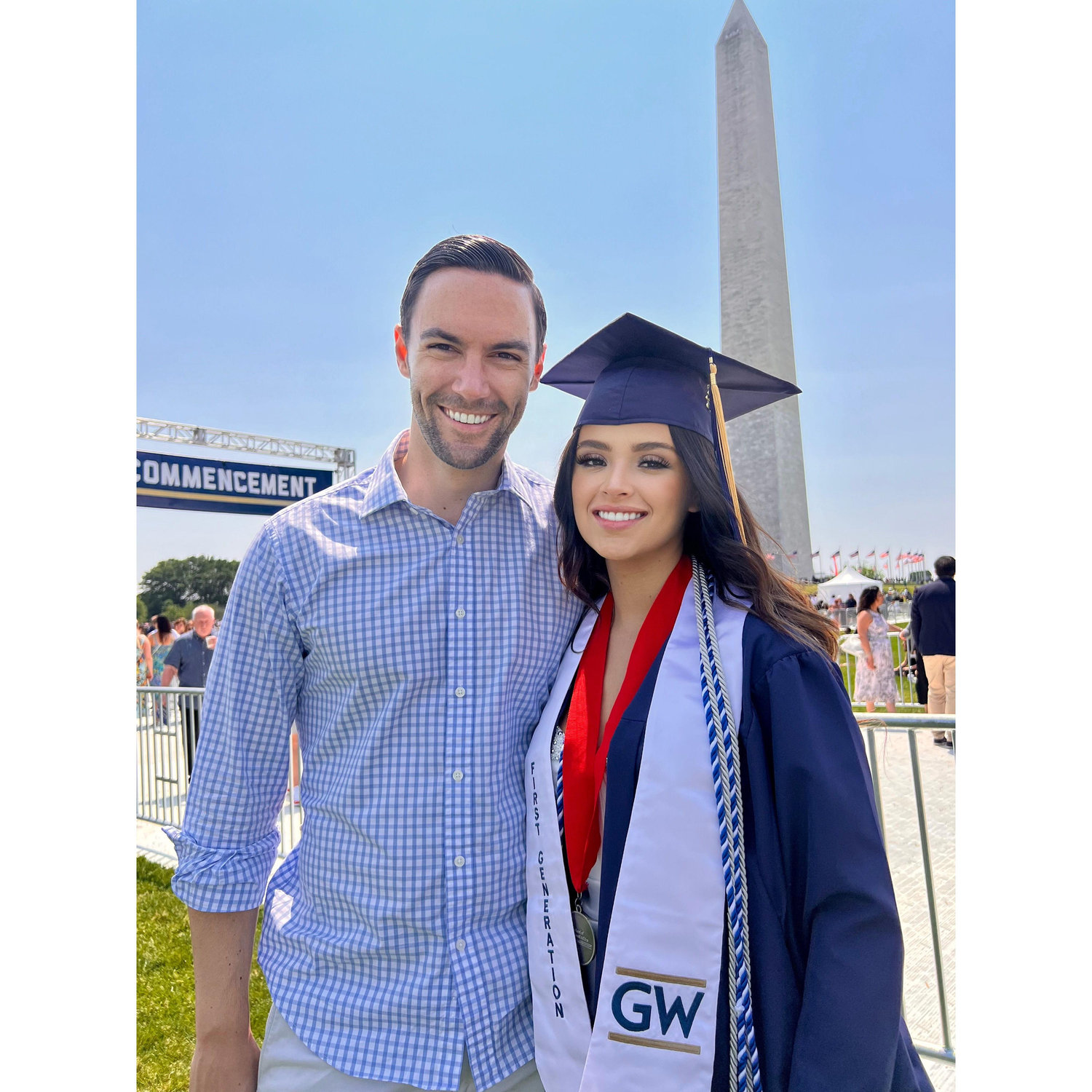Sofia’s Bachelor’s Degree Graduation.