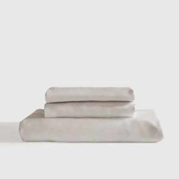 Bamboo Fitted Sheet Set in Sand