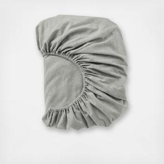 Cloud Brushed Organic Flannel Fitted Sheet
