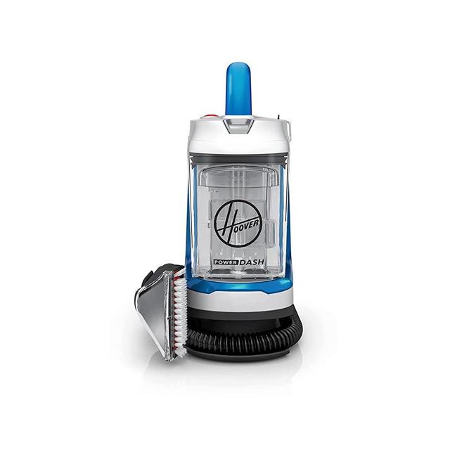 Hoover PowerDash GO Portable Spot Cleaner, Lightweight Carpet and Upholstery Machine, Stain Remover for Pets, Stairs and Home, FH13001PC, Blue