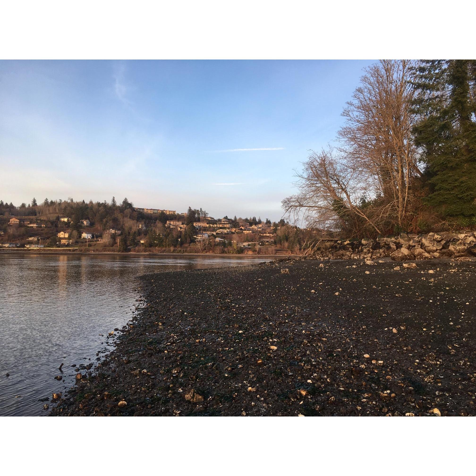 Phinney Bay Point beach
