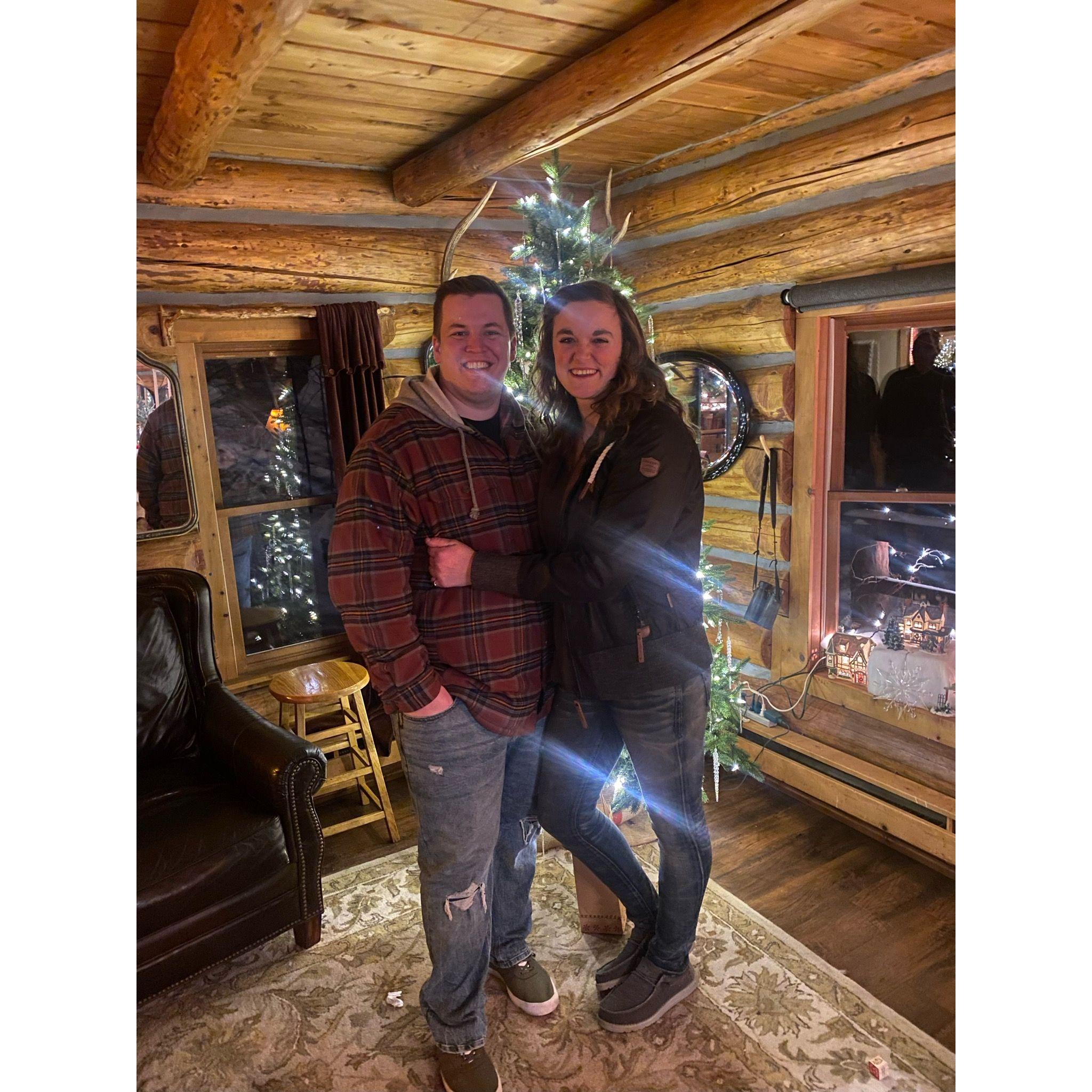 December 18, 2022 - Our first Christmas together at my Grandparent's house with my family...Jack got introduced to the Greedy Game! (Our version of the White Elephant game)