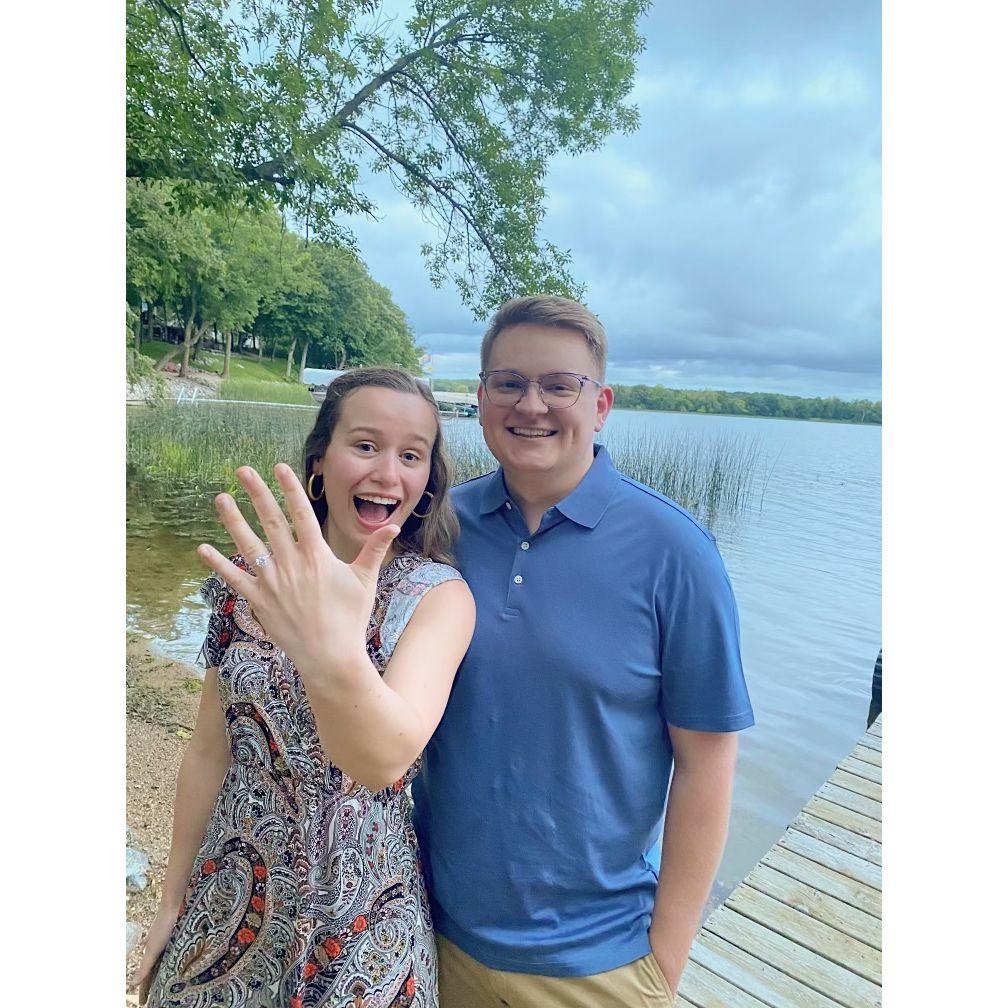 Right after Noel proposed!