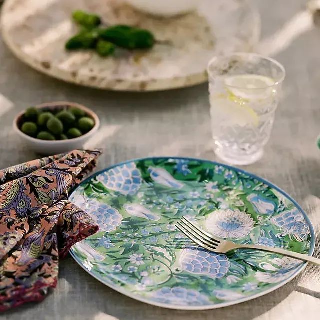 Tangier Oasis Melamine Dinner Plate
