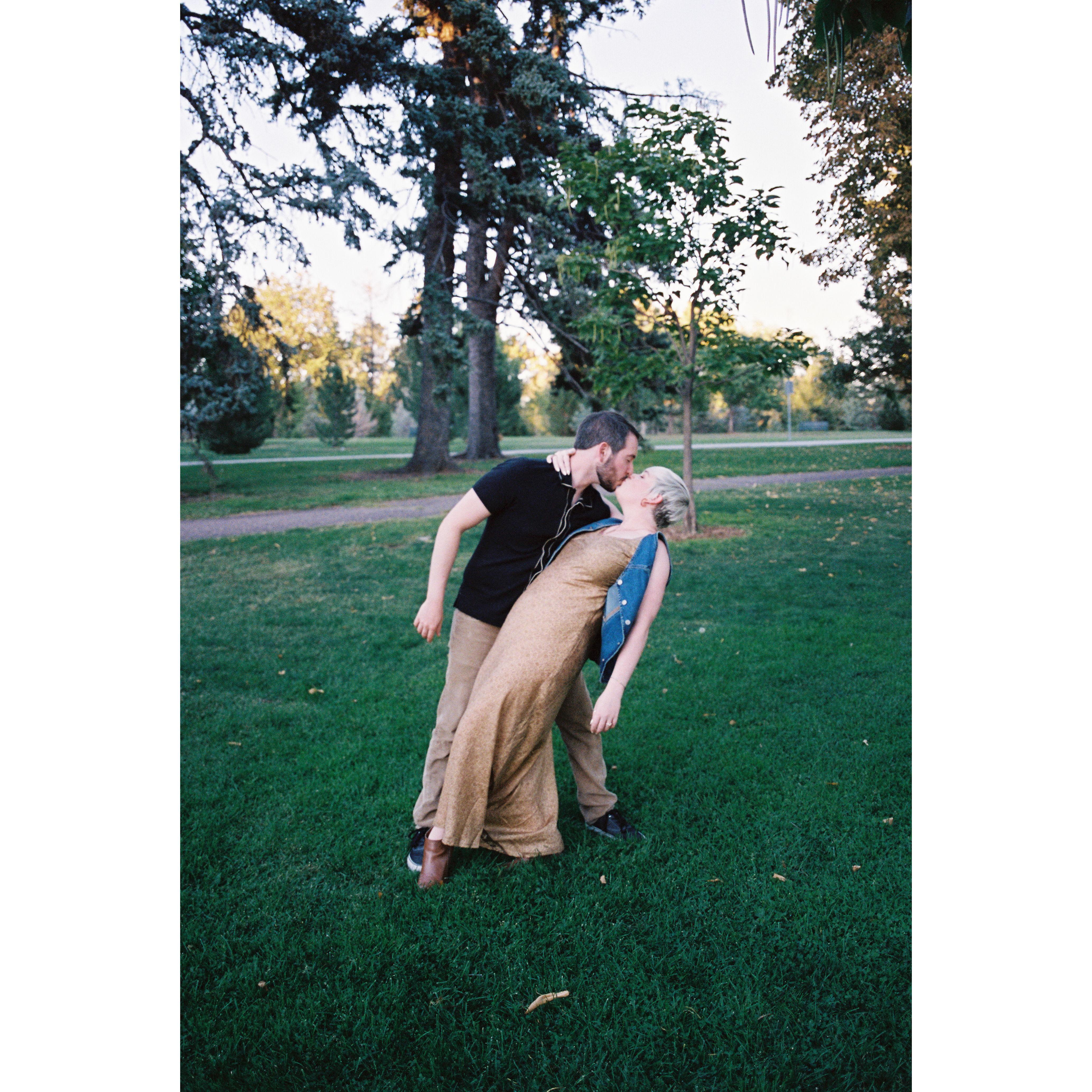 Practicing for THE BIG DAY