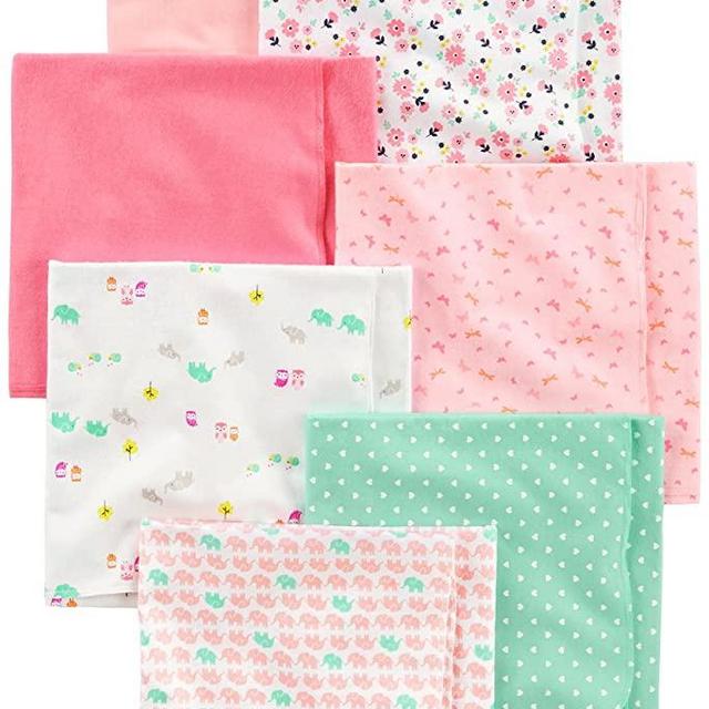 Simple Joys by Carter's Baby 7-Pack Flannel Receiving Blankets