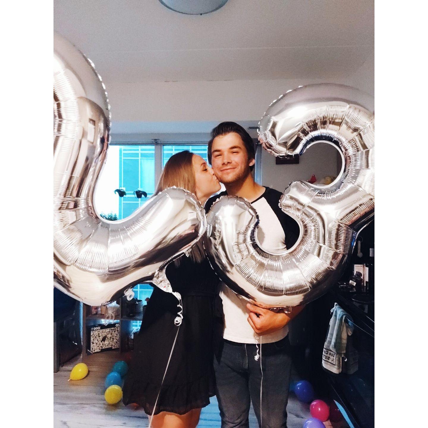 Sam's 23rd birthday 2021