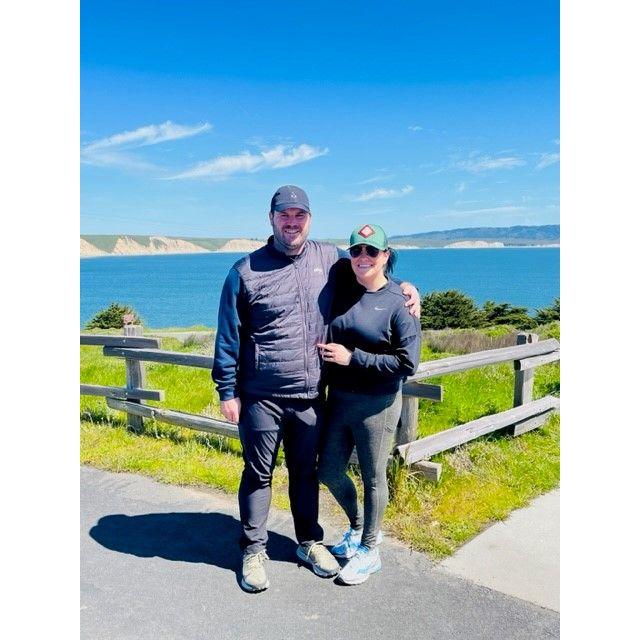 Point Reyes Station in Norhern California where Marshall proposed to Meagan. Celebratory drinks followed at their favorite dive bar in San Francisco - Zeitgeist.