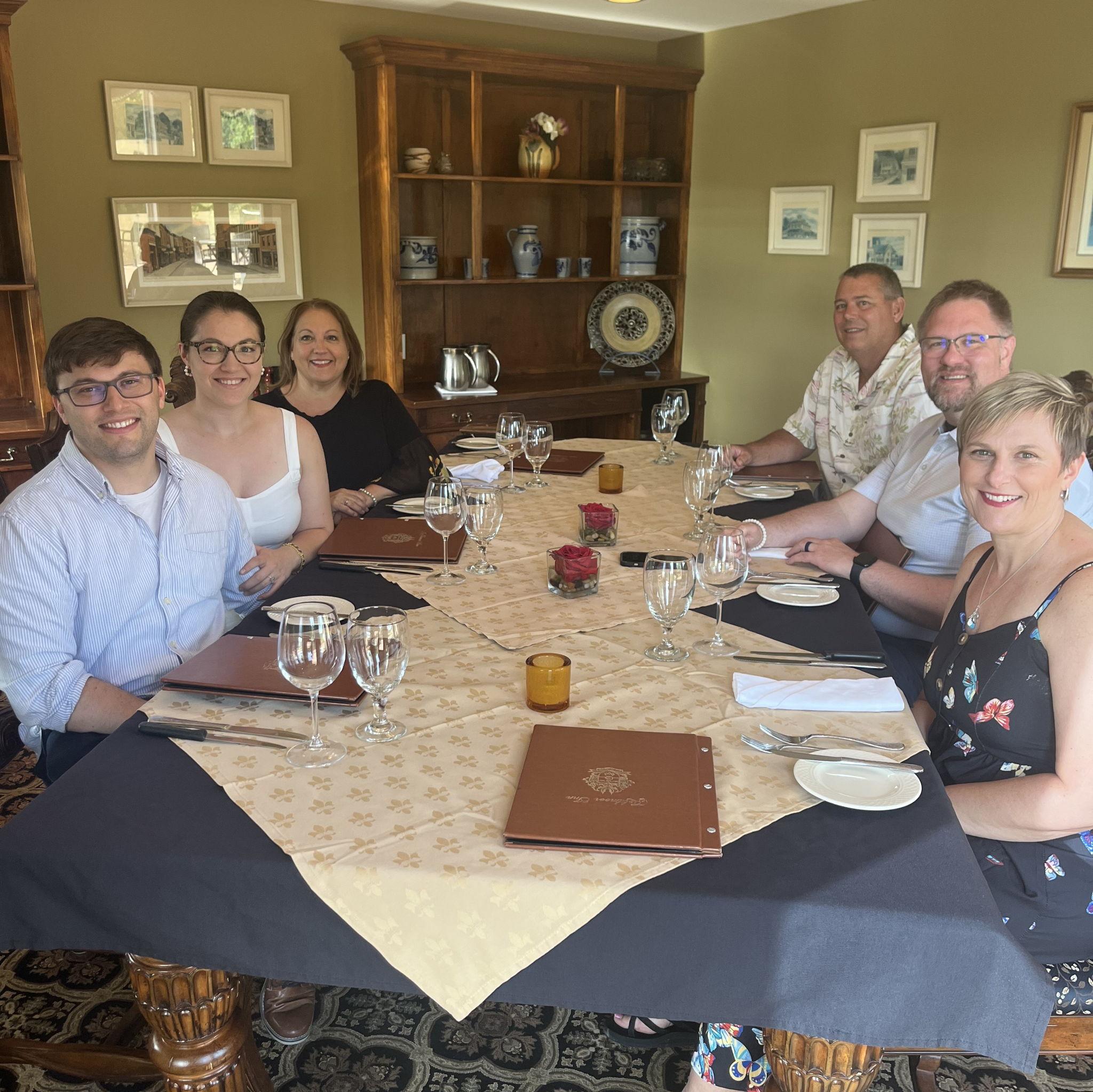 Bringing our parents together in Galena, IL. 2025