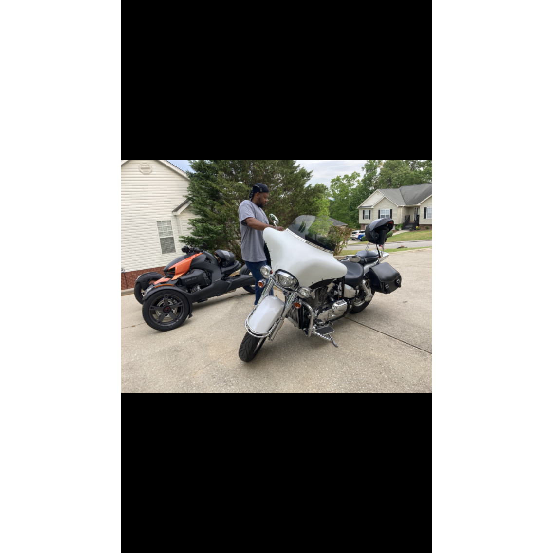 Our 2nd and 3rd motorcycle.