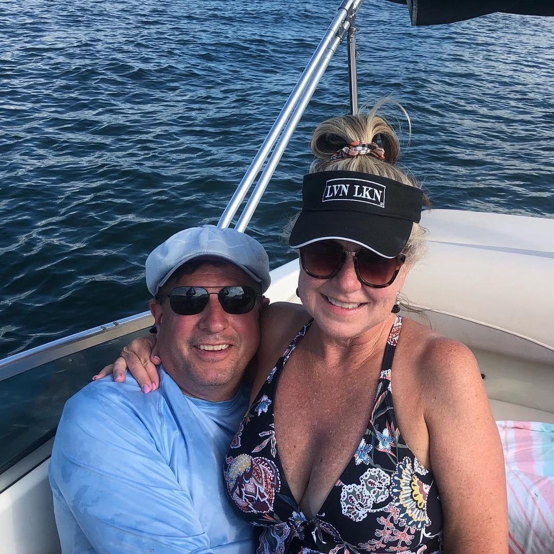 Lake Norman on the boat