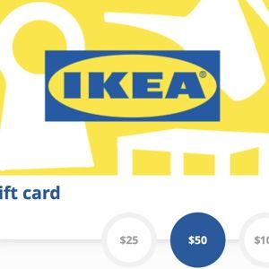 $50 Ikea Gift Card