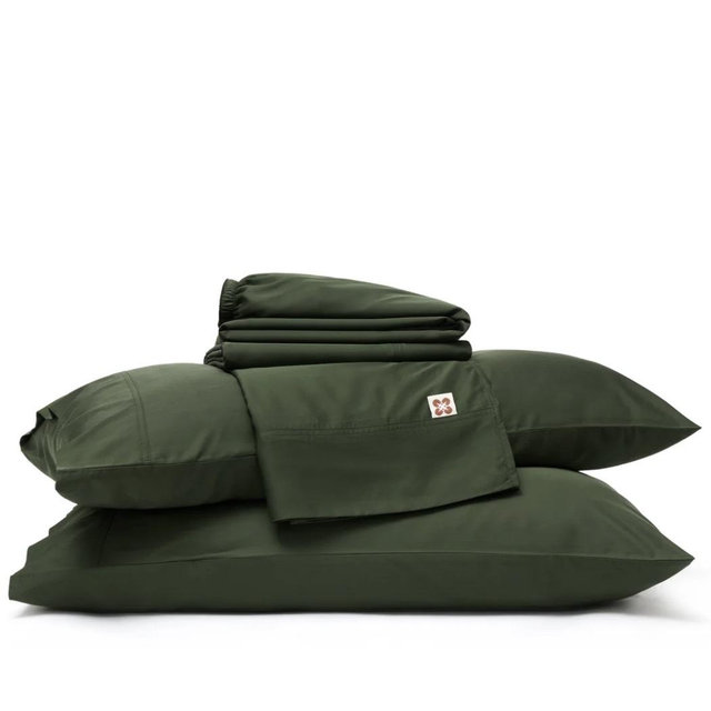GentleSoft® Organic Bamboo Sheet Set - Olive Green King
