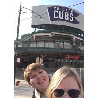 At Wrigley Field! (Duh)