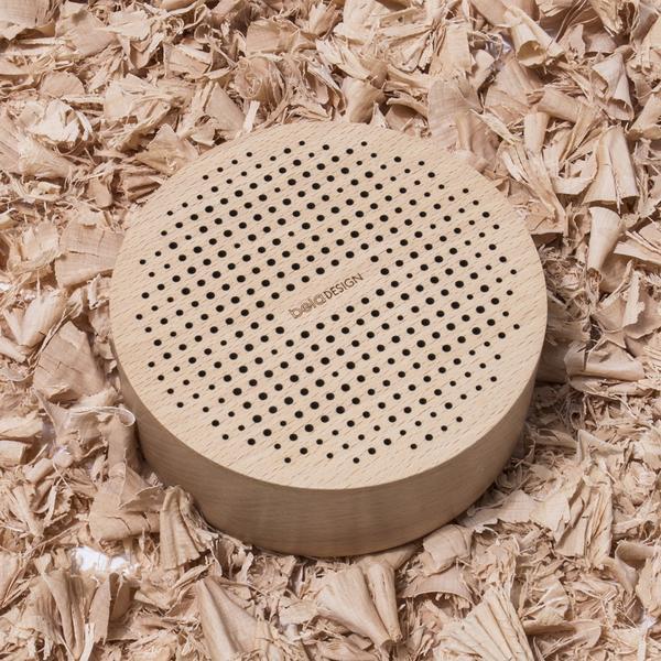 The Decent Living Germany Beech Wood Bluetooth Speaker