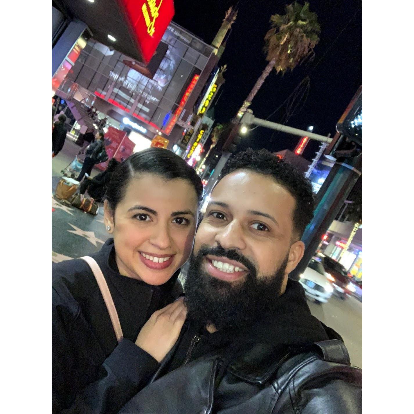 Celebrating Alexandre's 33rd birthday in LA