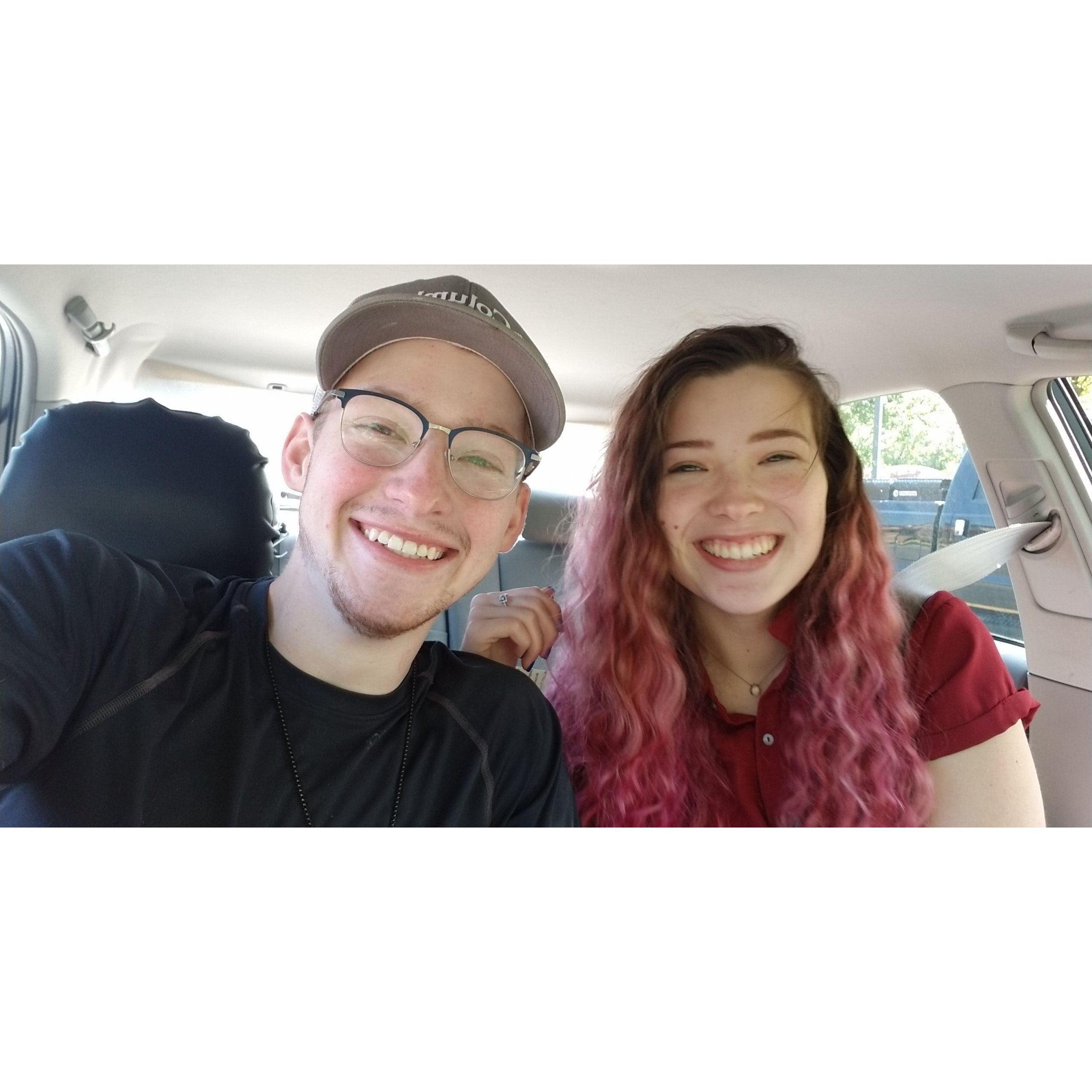 First photo together-
2020