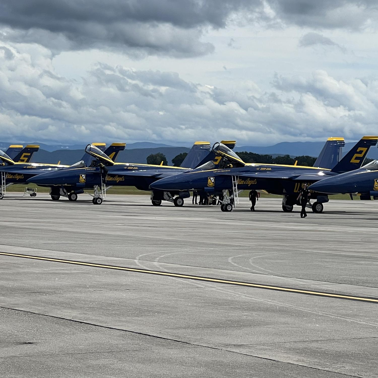 Seeing the Blue Angels at McGee Tyson!