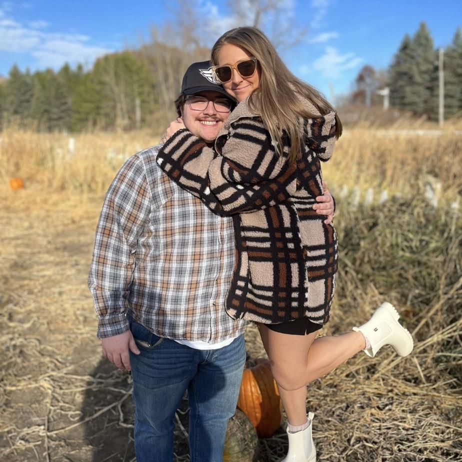 Us at the pumpkin patch