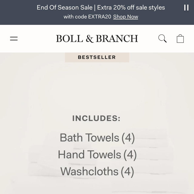 Plush Bath Towel Bundle | Ultimate Softness | Boll & Branch