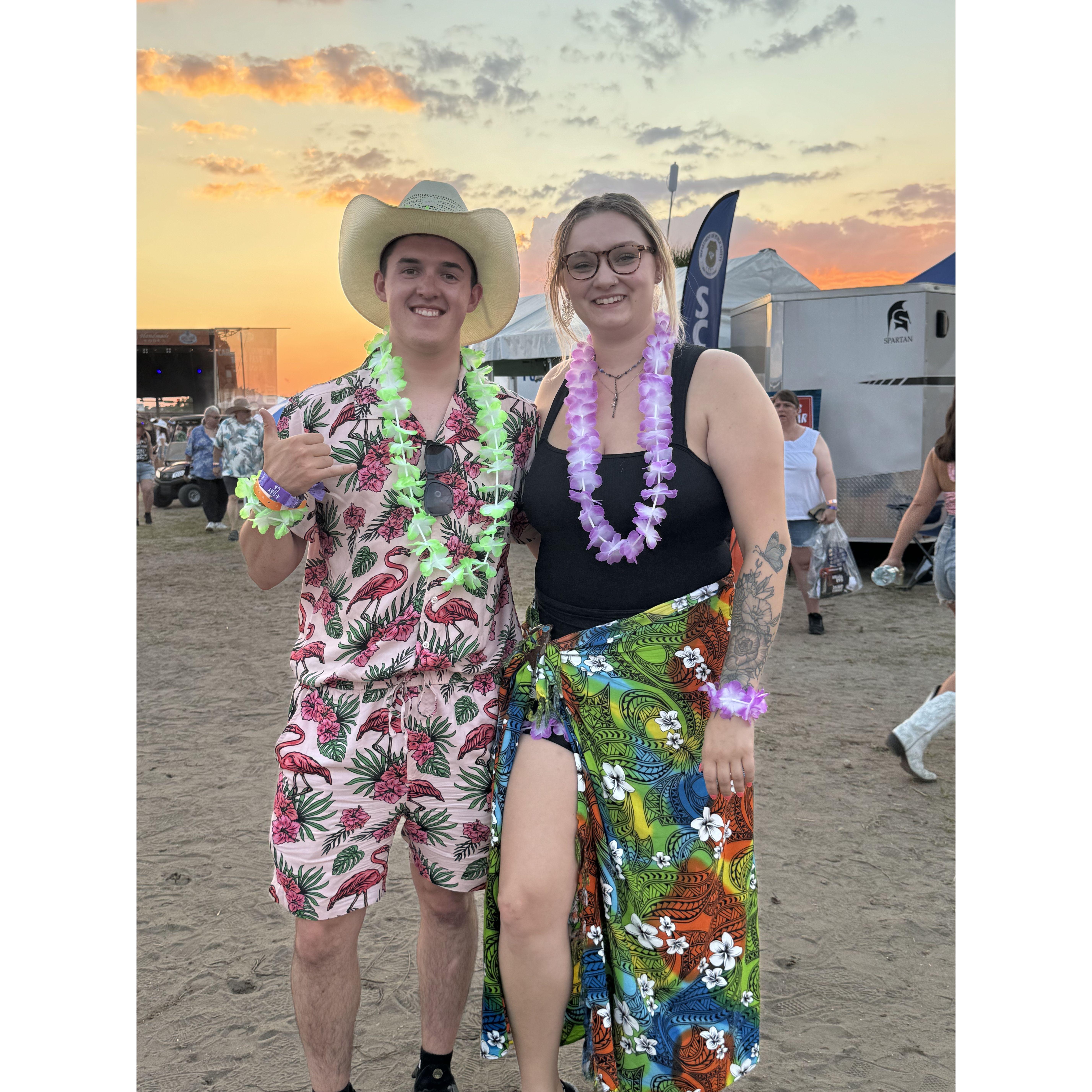 CCMF hawaiian night!