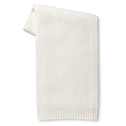 Solid Sweater Knit Blanket Throw - Threshold™