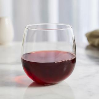 Stemless Red Wine Glass, Set of 8