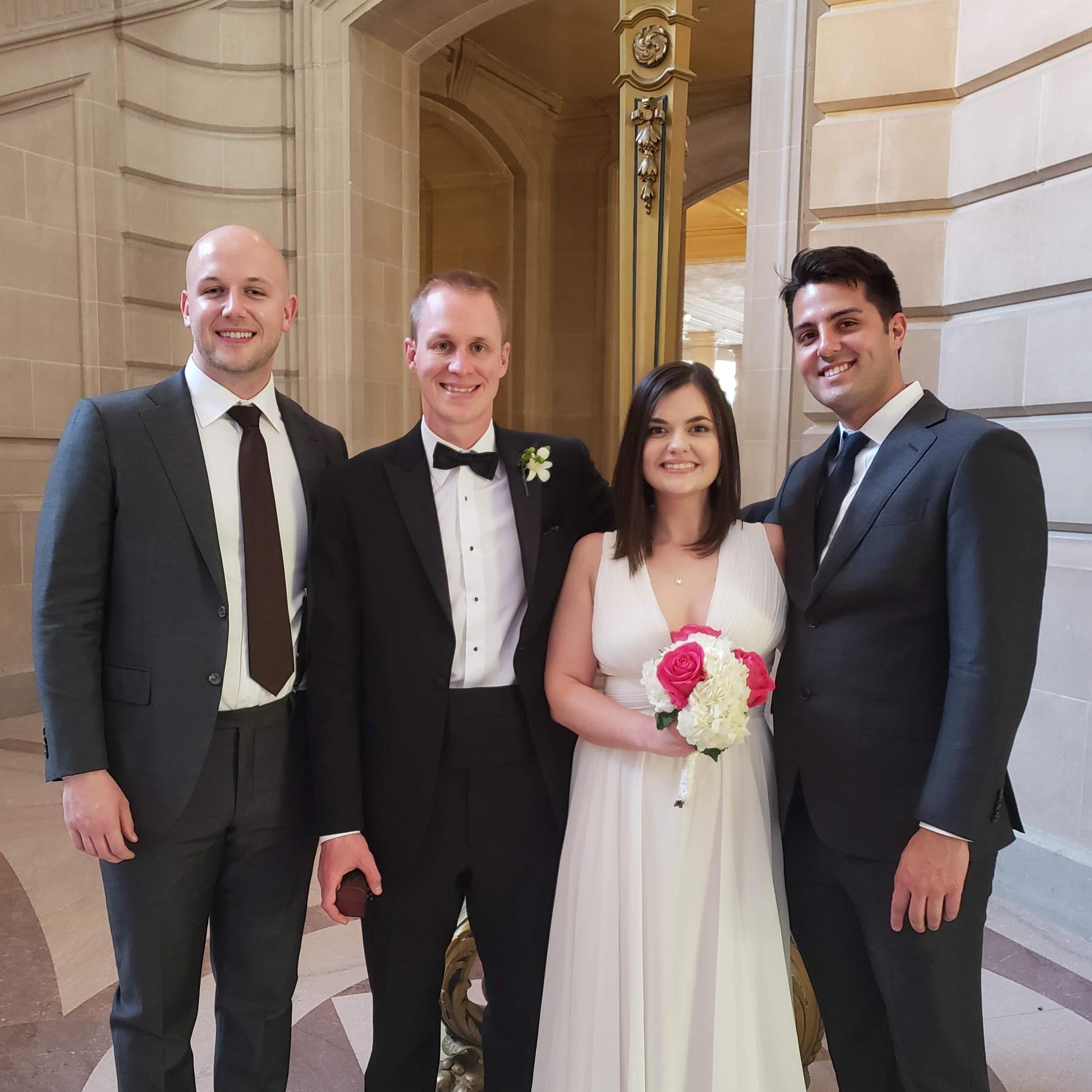 The generosity shown by these two on our big day won't soon be forgotten