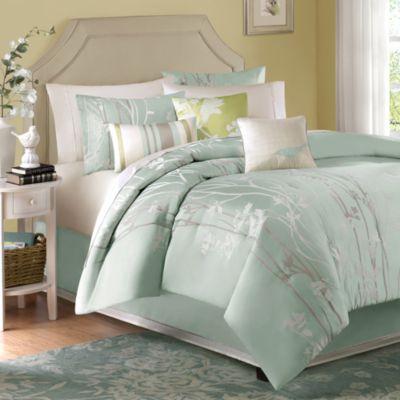 Athena 7-Piece Queen Jacquard Comforter Set