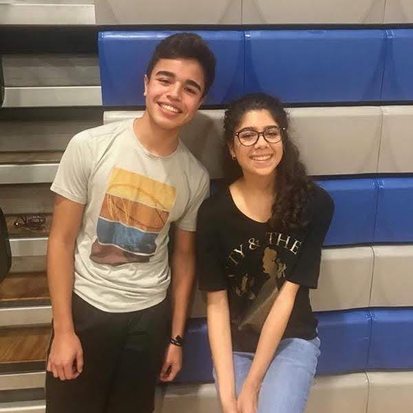 October 2019-This picture was taken the day before Josh asked me to be his girlfriend. We were at youth group, and I remember feeling so nervous when people saw us talking together!-D