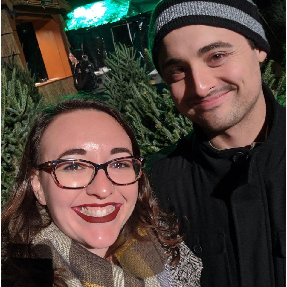 December 2019 - Enjoying the holiday season at Busch Gardens Williamsburg.