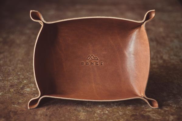 Range Leather: Vermillion Tray