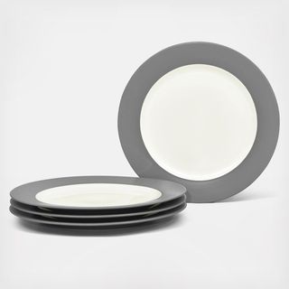 Colorwave Rim Dinner Plate, Set of 4