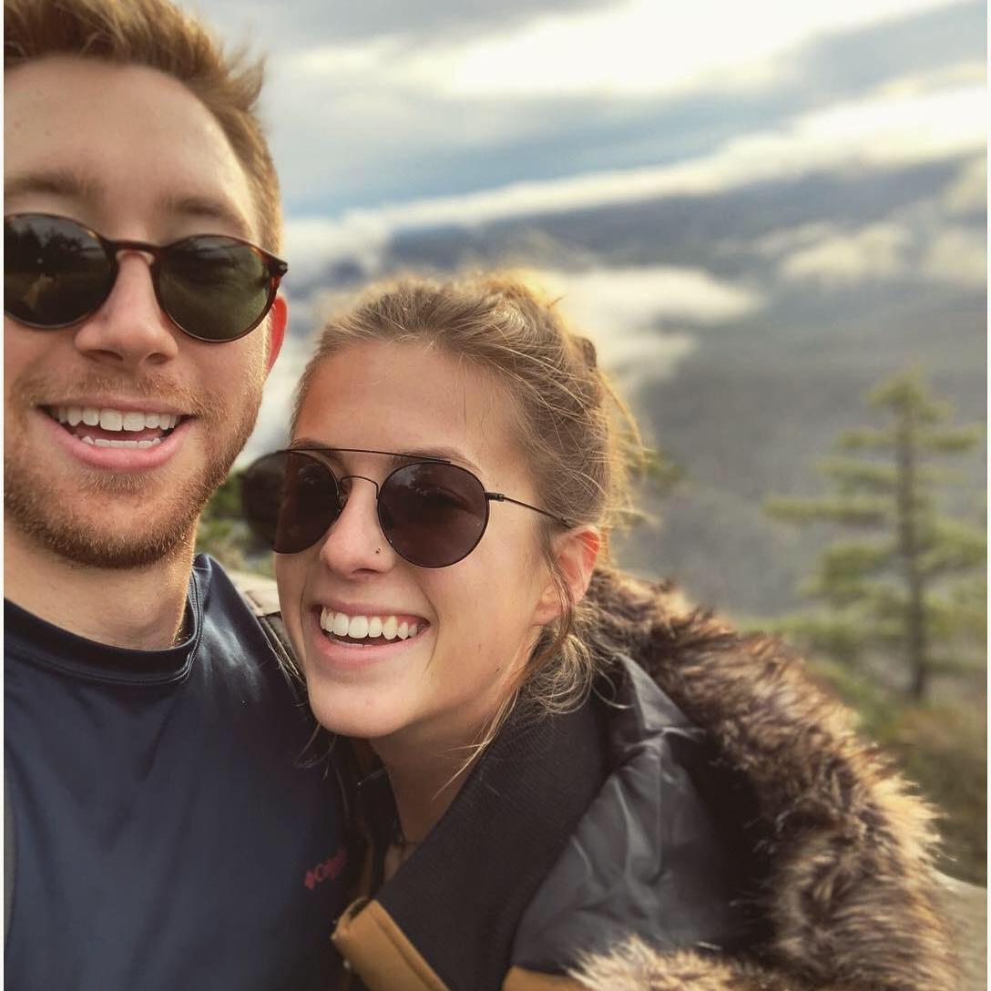 Our first trip together in Asheville