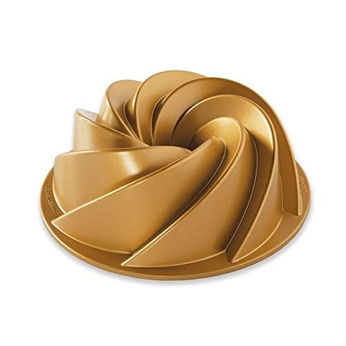Nordic Ware Heritage Bundt 6 Cup, Gold