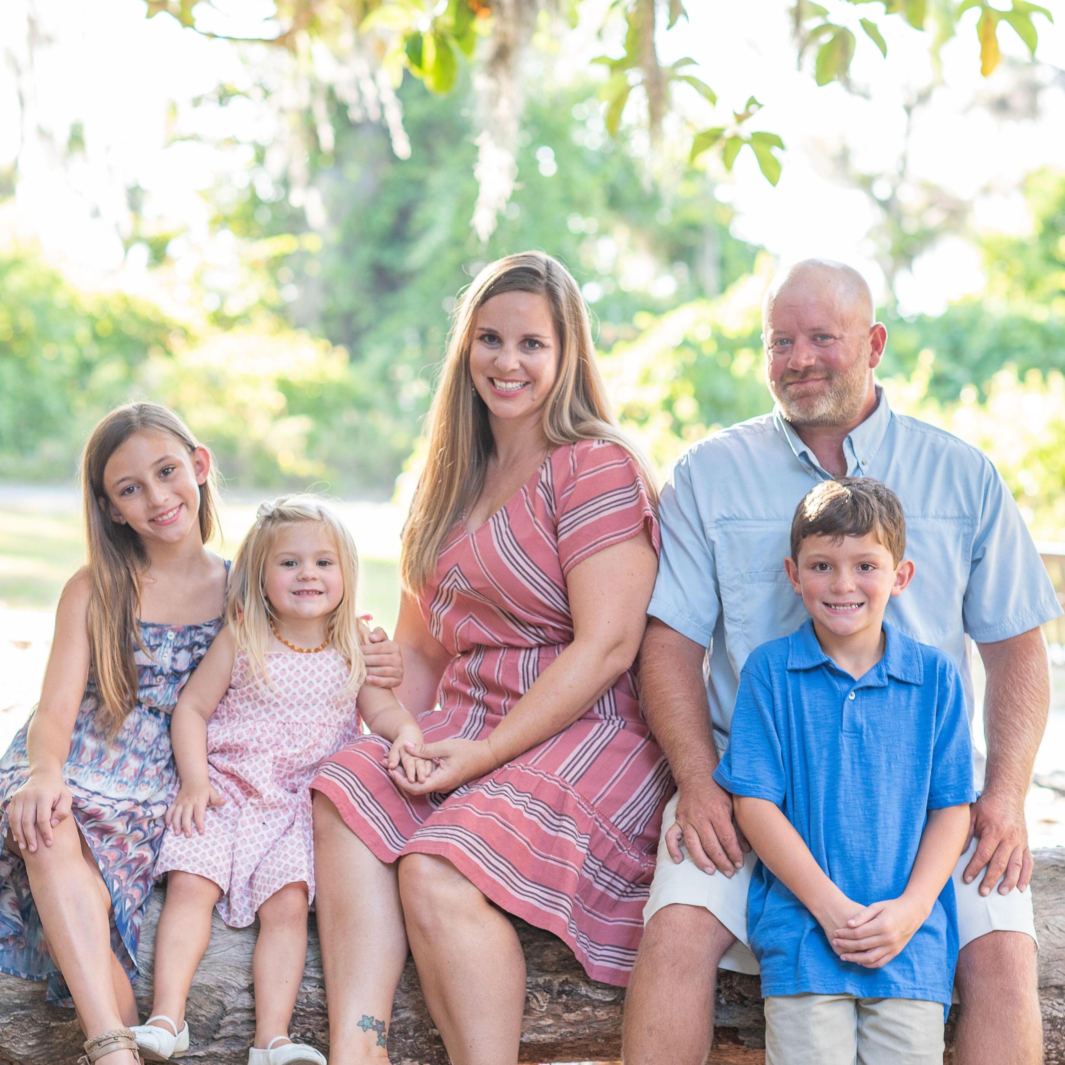 Happy family moment