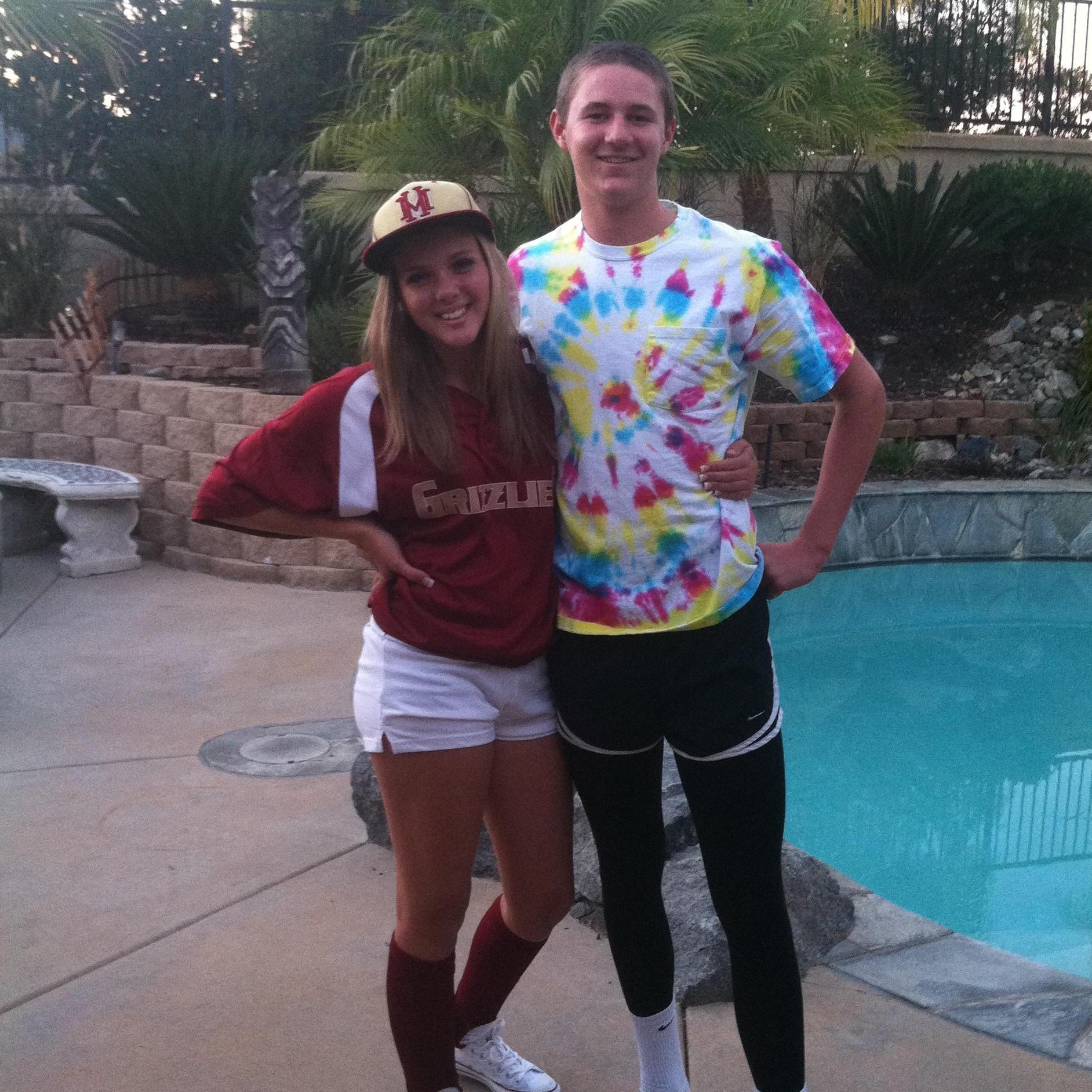 Halloween 2012. About a month before we started dating!