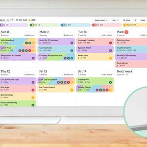 Skylight Calendar Max- Shadow Box/Natural Aluminum