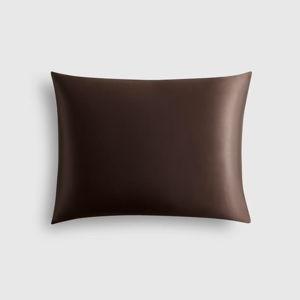100% Mulberry Silk Pillowcase - Espresso, Queen