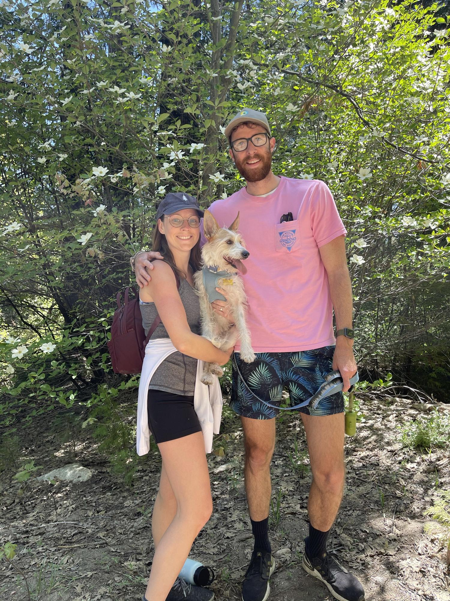 Hiking on Dogwood Trail in Lake Arrowhead, CA