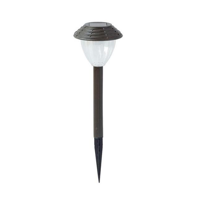 Solar Pathway Lights in Black (Set of 6)