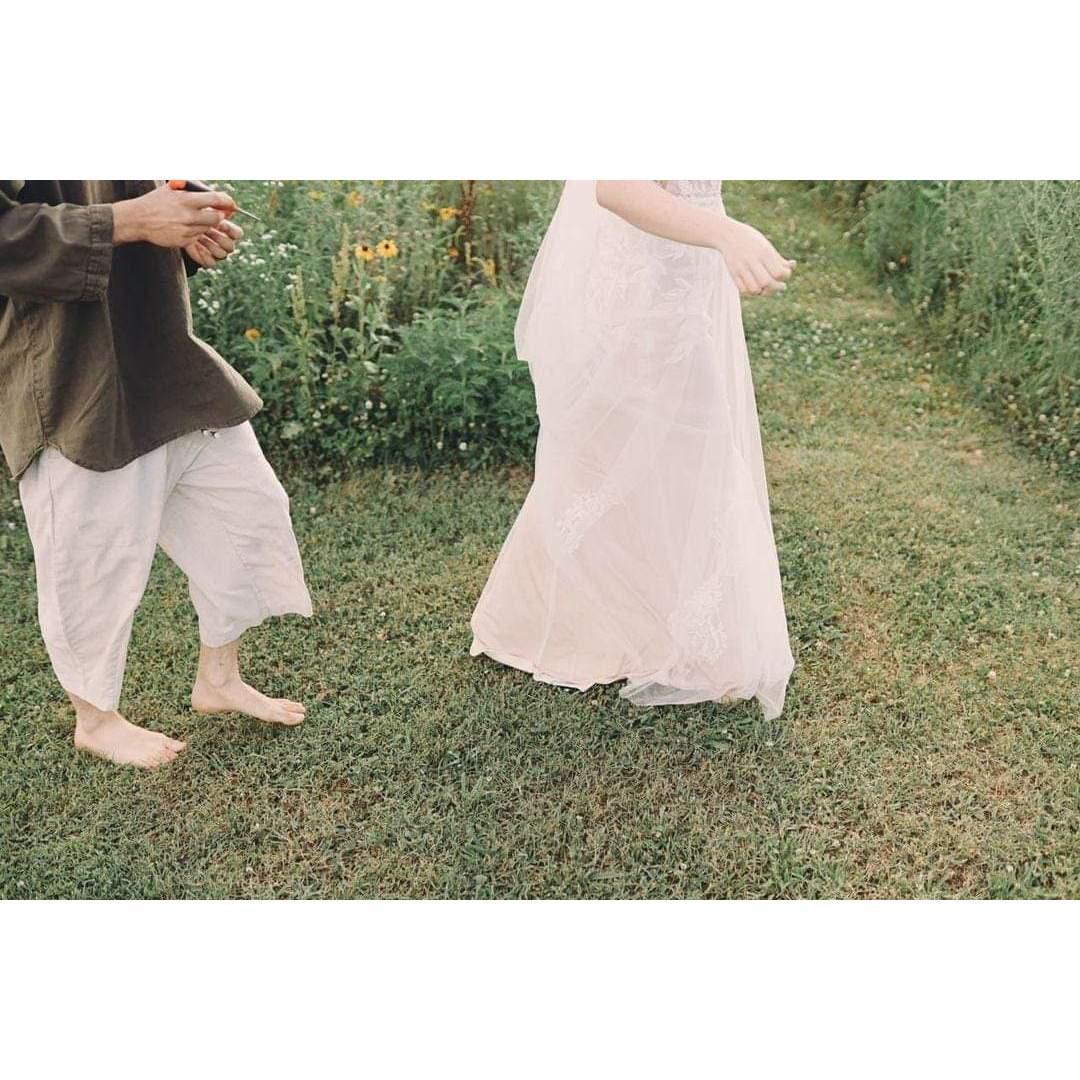 Off to pick my wedding bouquet.  Together...