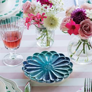 Lisbon Flower Cocktail Plate