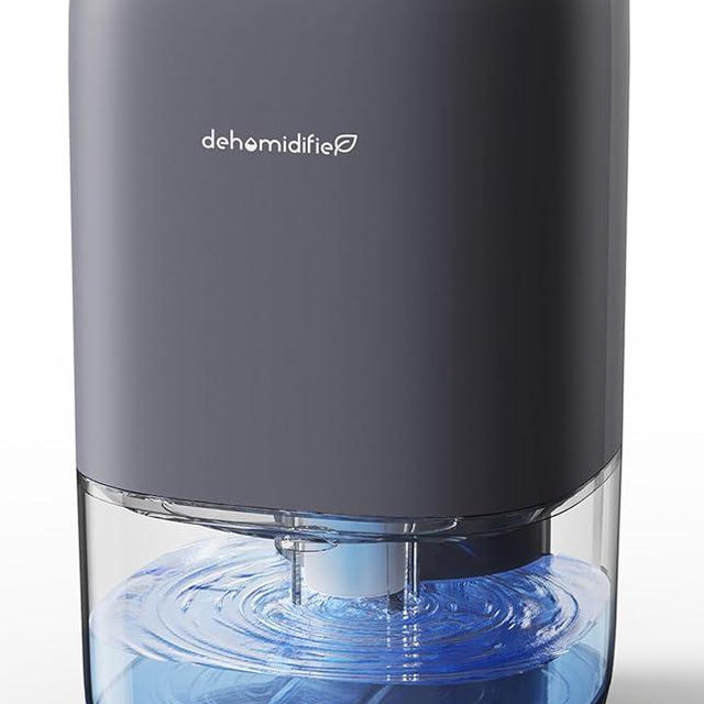 Dehumidifier, TABYIK Quiet with Auto Shut Off, Grey