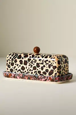 Jylin Stoneware Butter Dish
