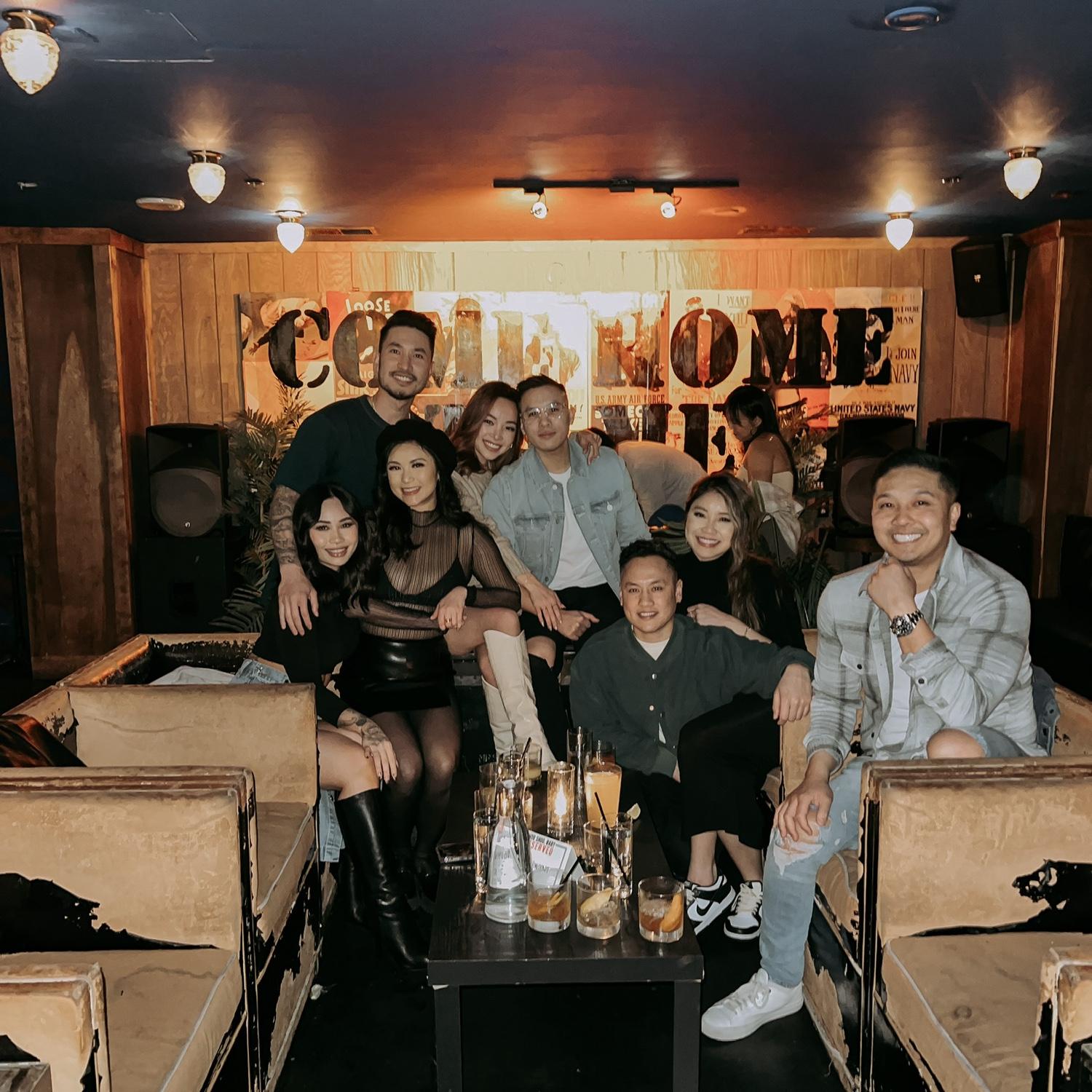 LA nights with friends